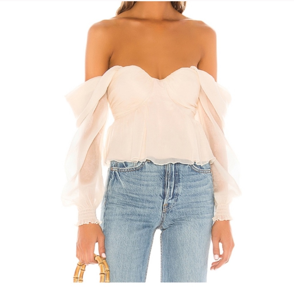 House of Harlow 1960 X Revolve Burna Blouse